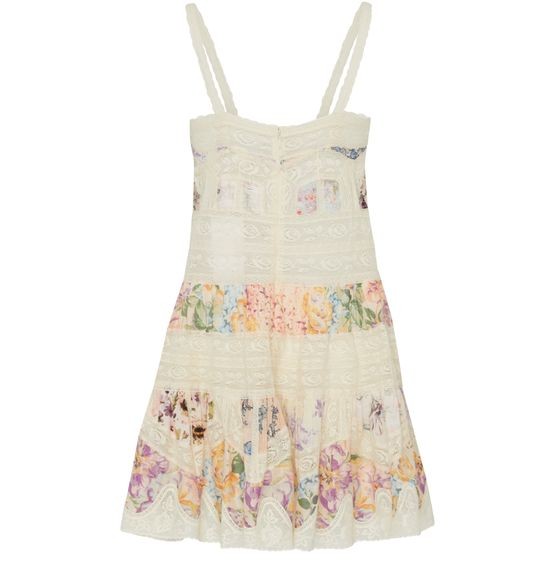 ZIMMERMANN Halliday レーストリム ミニドレス - Image 3
