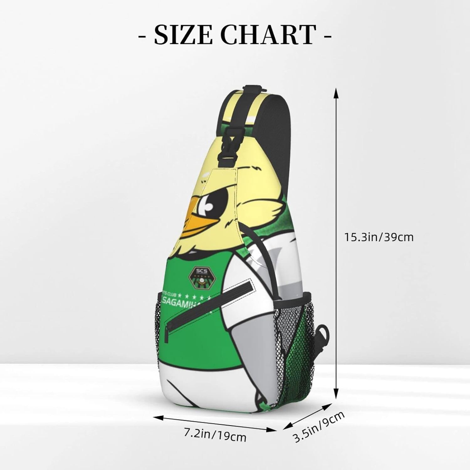 Sc Sagamihara Shoulder Bag, Large Capacity, Shoulder Bag, Crossbody Bag, Work Commute, School, Travel, Events, Anime, Moe Goods, Multifunctional, Lightweight, Unisex, Gift, Sports School Bag, Backpack