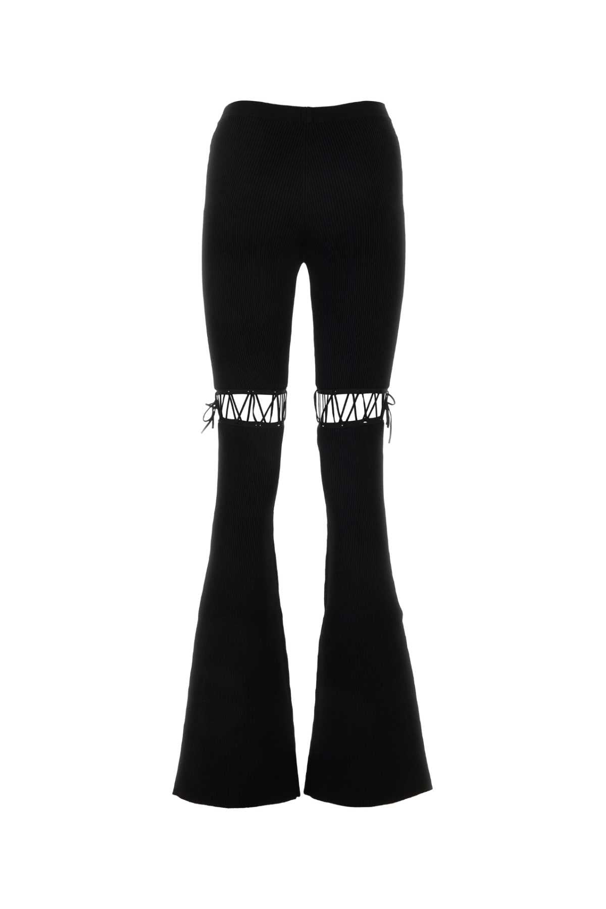 Nensi Nensi Dojaka Black Viscoseストレッチパンツ - Image 3