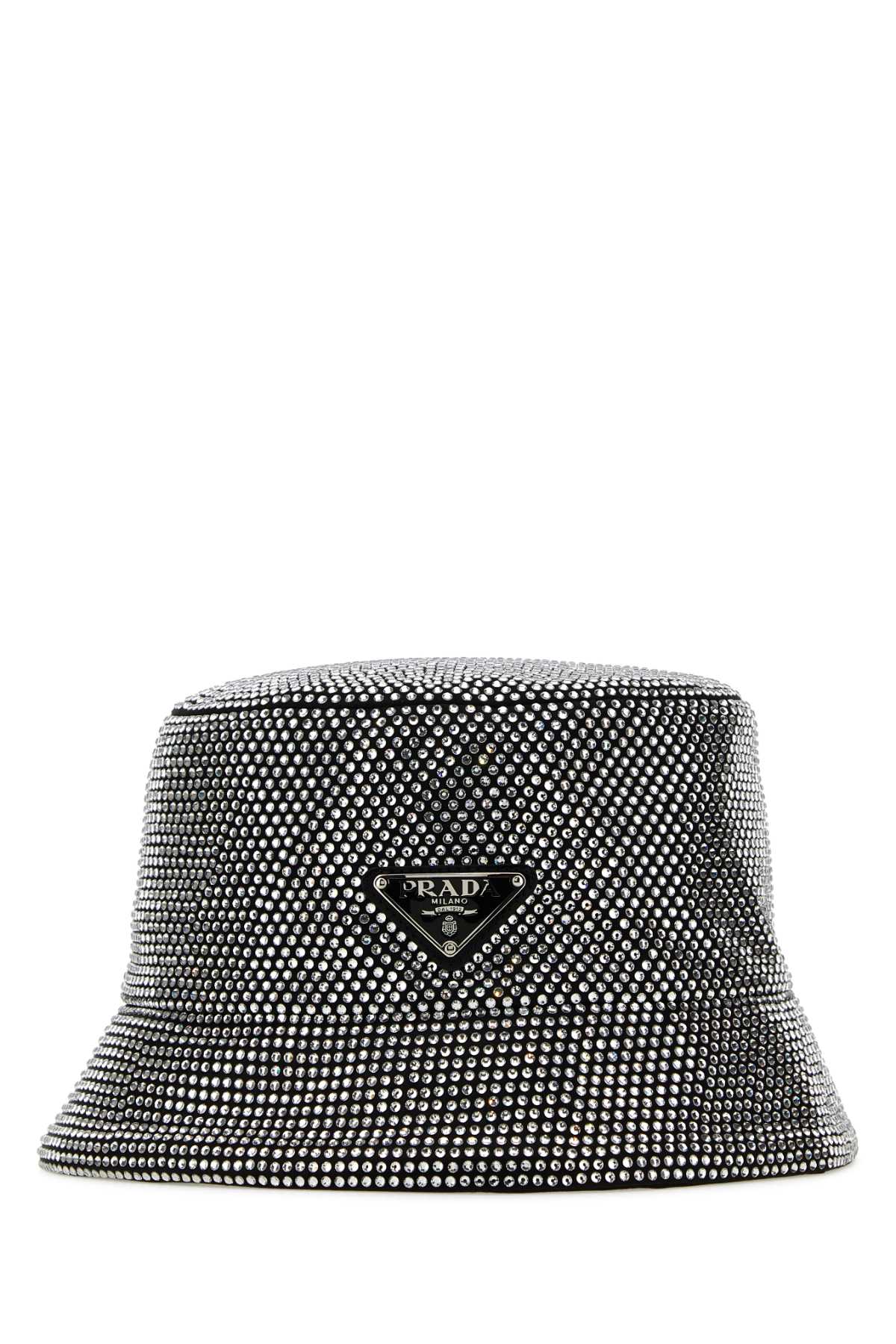 Prada プラダ装飾された生地のバケットハット - Image 3