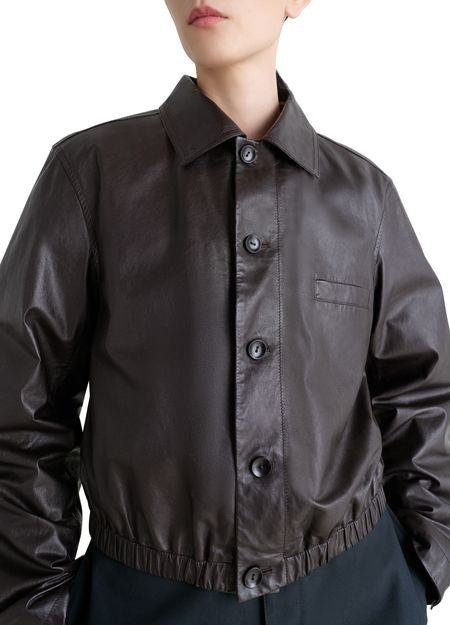 LEMAIRE Soft leather blouson - Image 3