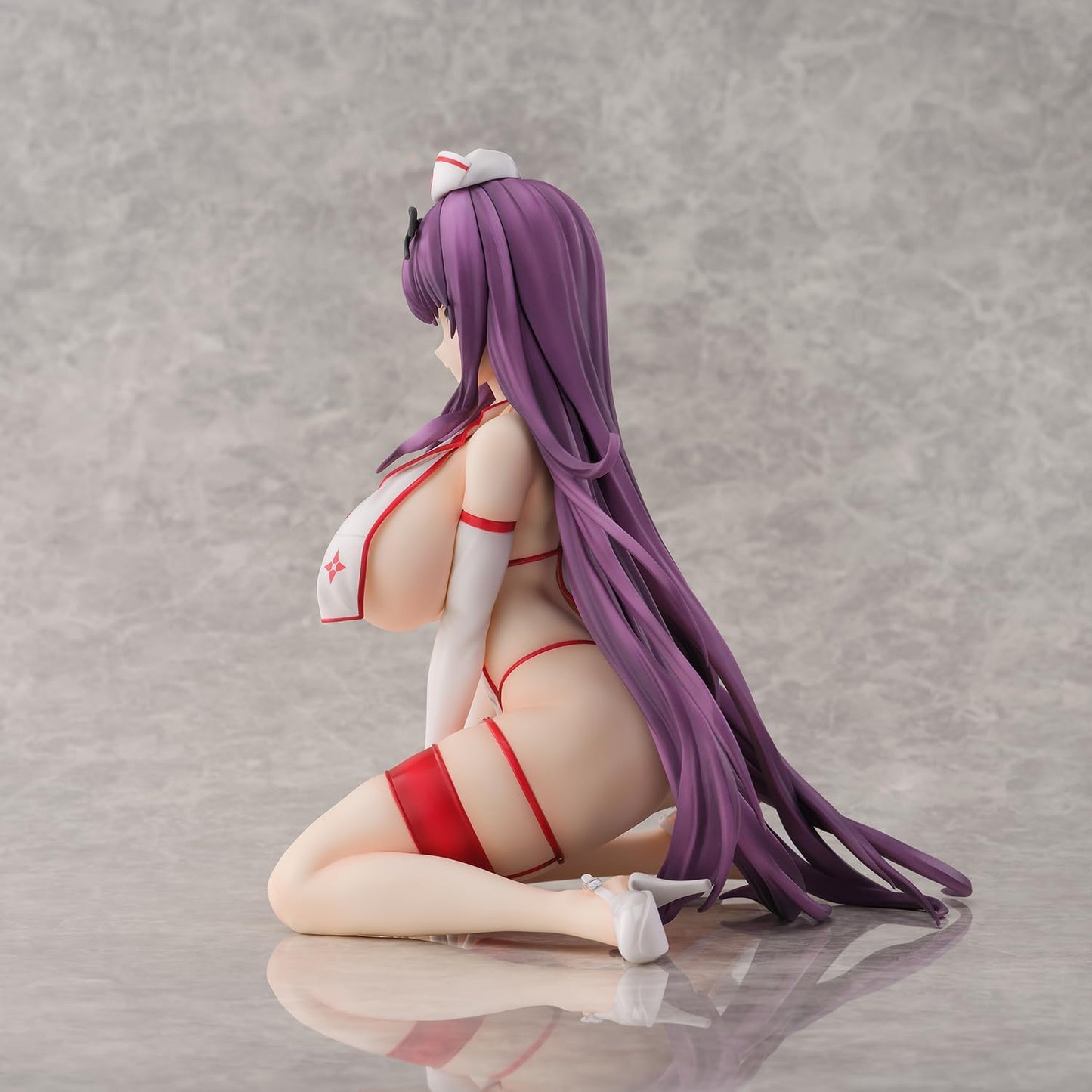 Shinobi Master Senran Kagura New Link, Purple, Sexy Nurse Version, 1/4 Scale, ABS & PVC Pre-painted Complete Figure
