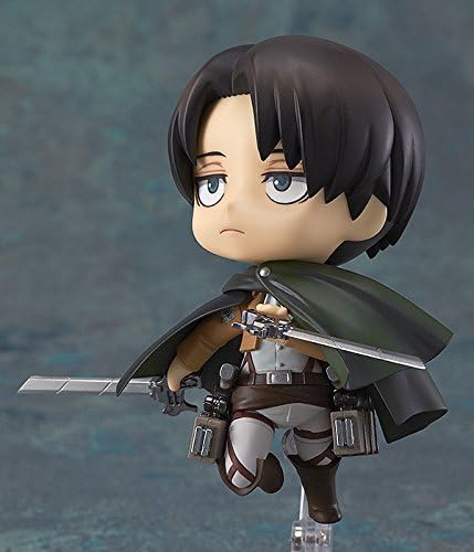 Good Smile Company Nendoroid Attack on Titan Levi, Non-scale, Plastic, Pre-painted Action Figure