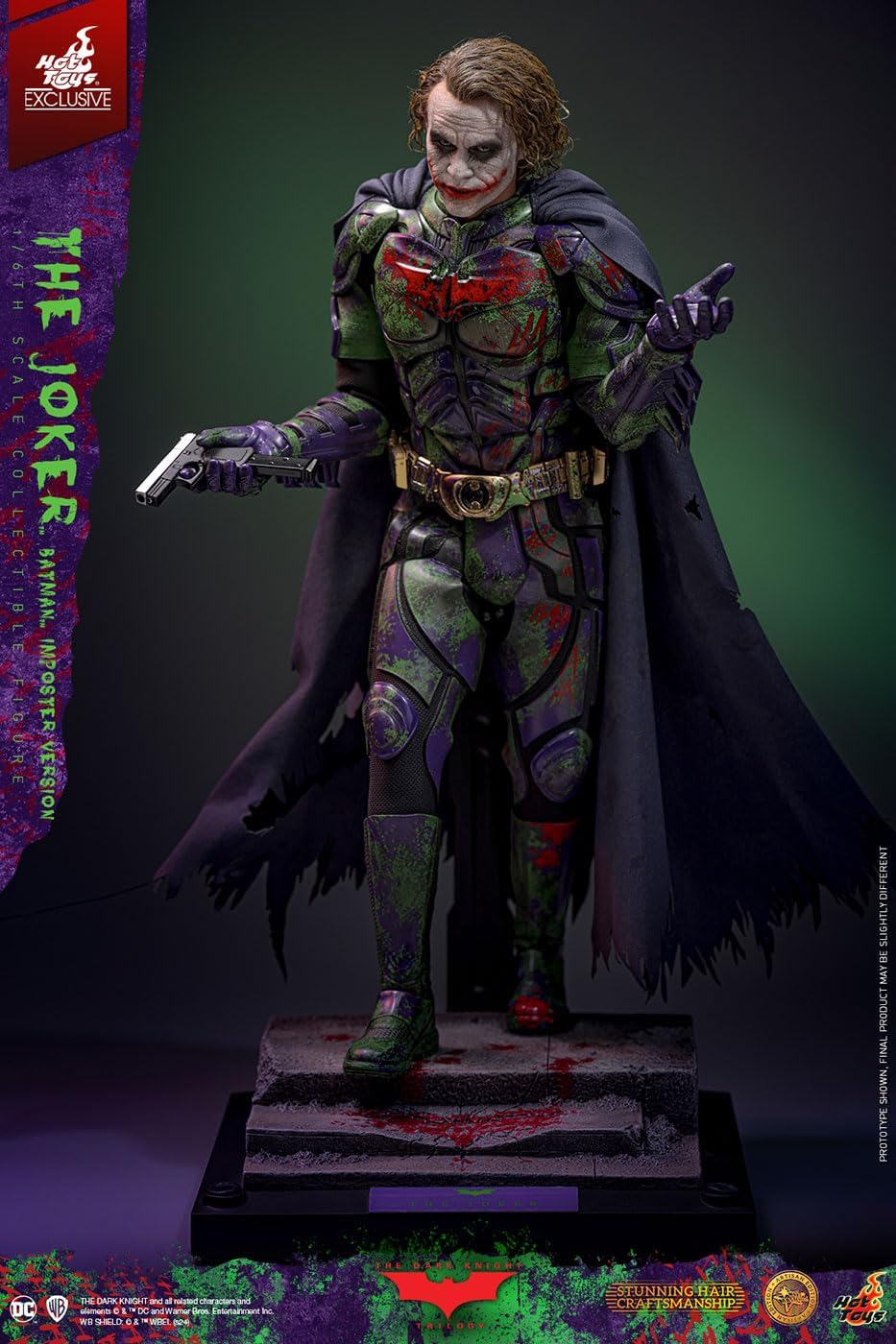 HOT TOYS The Dark Knight 1/6 Joker (Batman In Poster Artisan Version) Action Figure