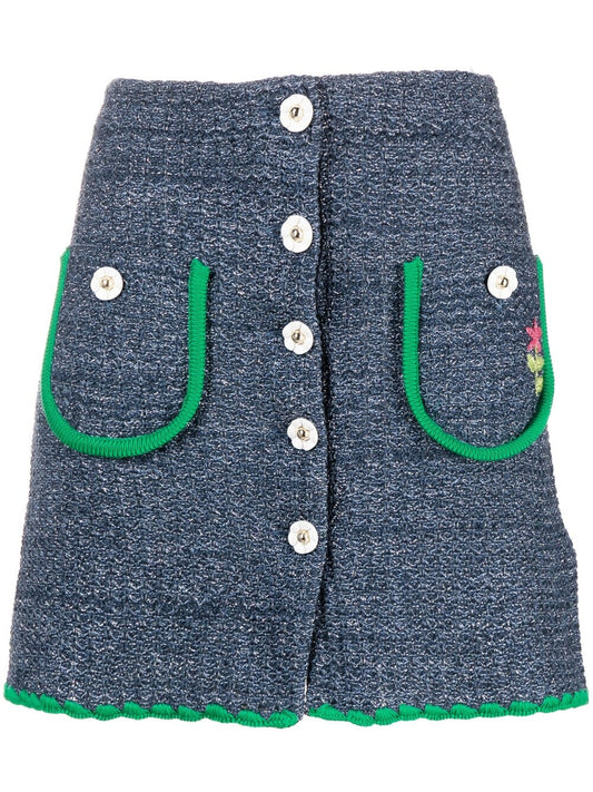 Cormio コルミオコットンミニスカート - Image 3
