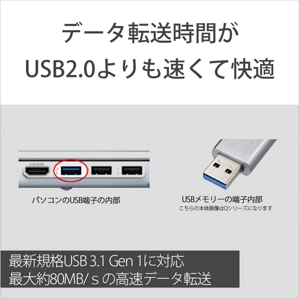 Sony USM16GT 3C USB Flash Drive, 16 GB, 3-Piece Set, High Speed Type
