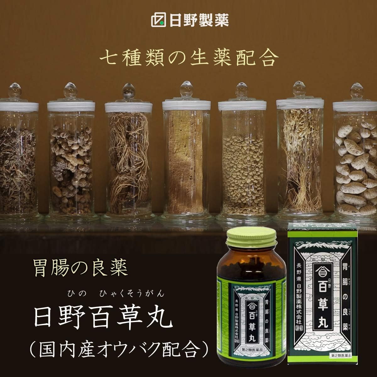 【第2類医薬品】胃腸薬 日野百草丸 2700粒