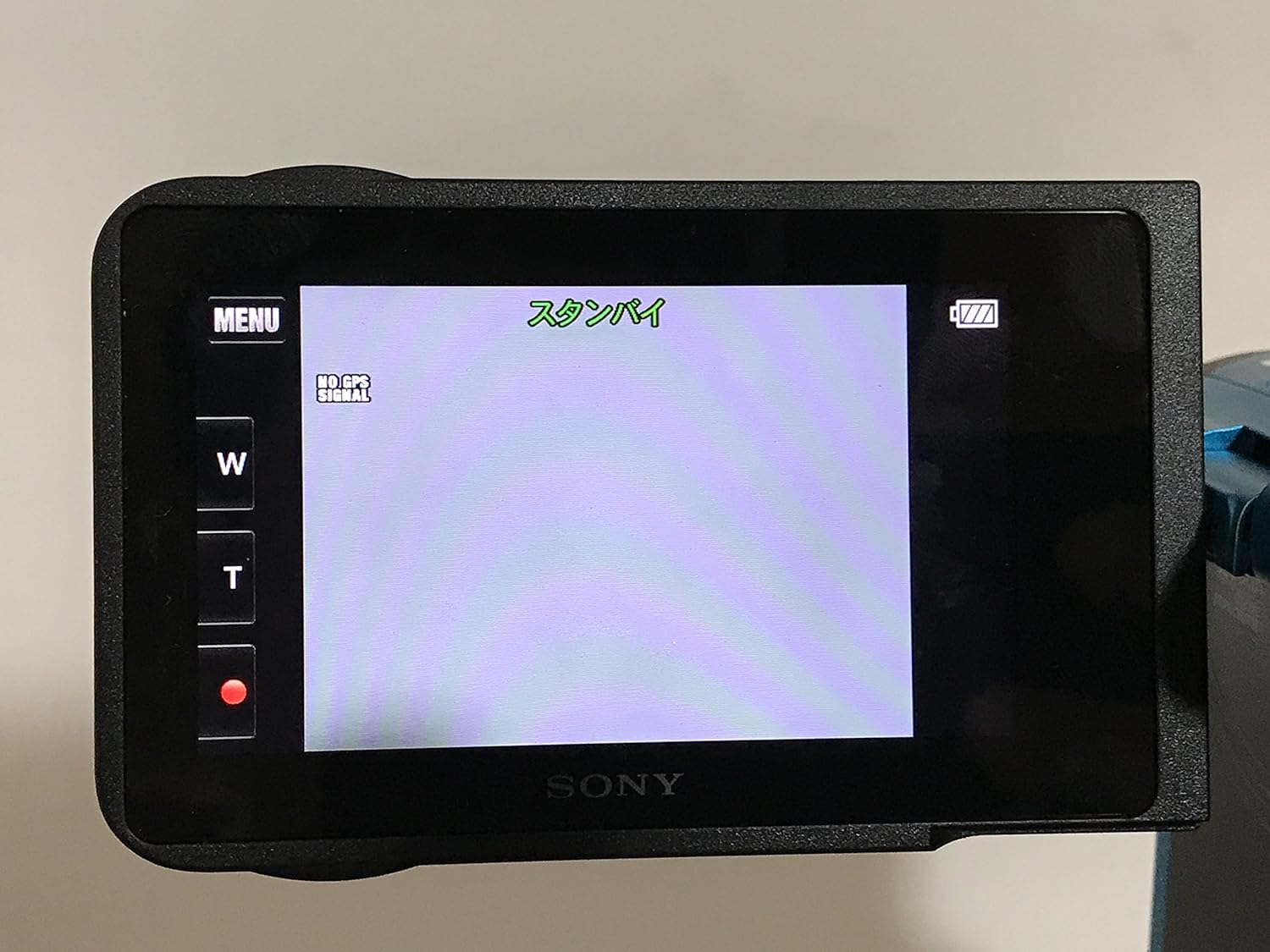 SONY デジタルHDビデオカメラレコーダー ブルー HDR-GW77V/L