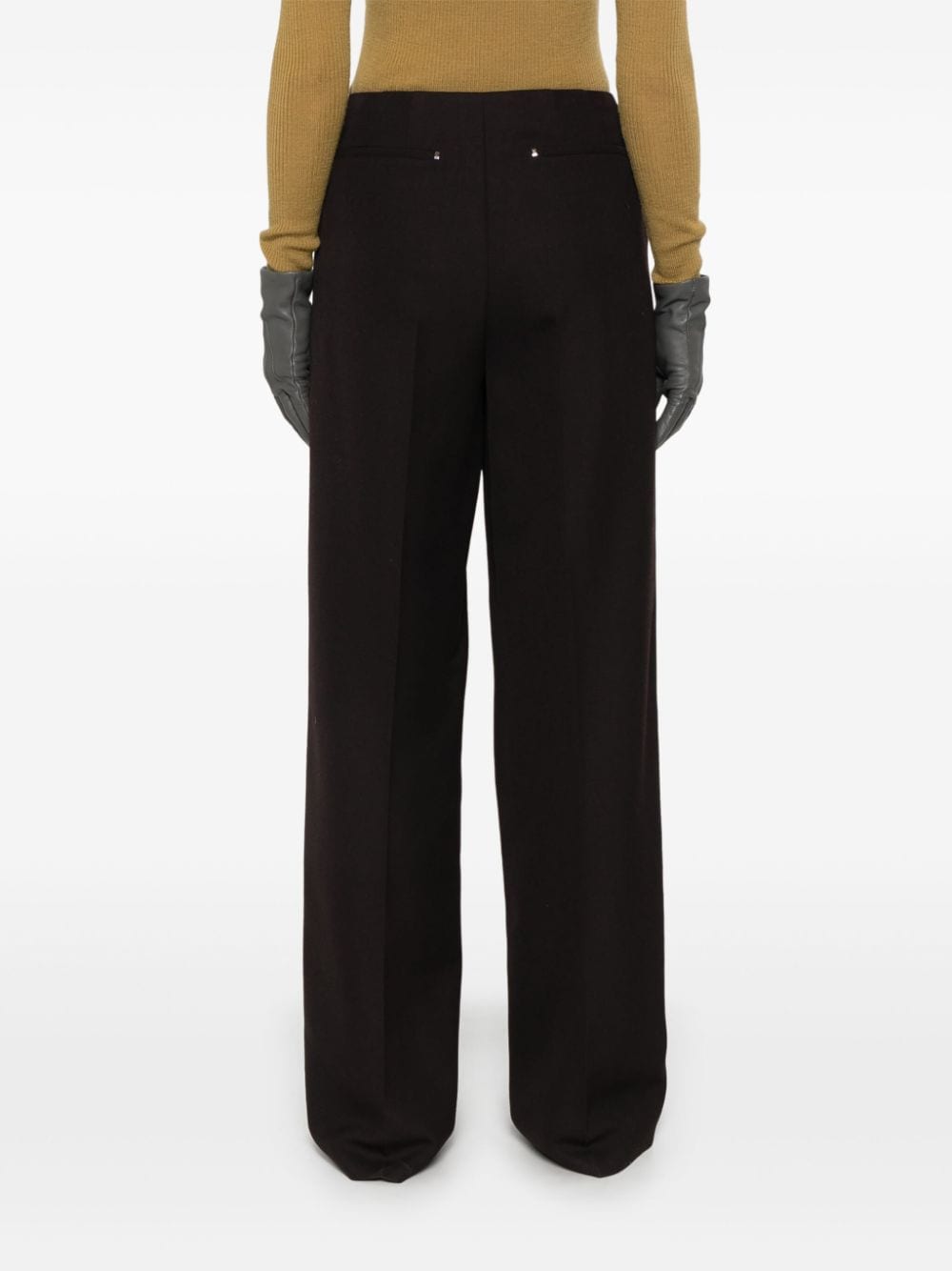 Fendi フェンディワイドレッグウールのズボン - Image 3