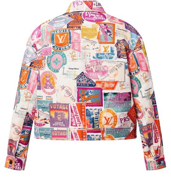 LOUIS VUITTON Denim Jacket With Front Pockets - Image 3