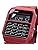 Casio Standard CA-53WF Calculator Watch with Calculator Function, Bordeaux (4B), Calculator function