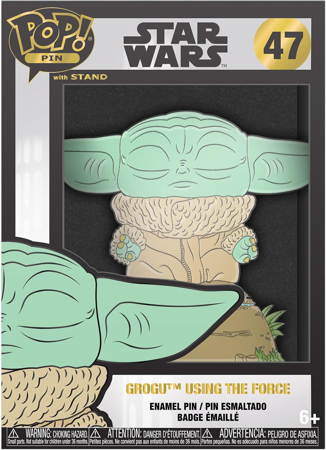 Funko Pin de esmalte coleccionable Pop – The Child – Star Wars: The Mandalorian – Broche coleccionable lindo – para mochilas y bolsas – Idea de regalo – Producto oficial