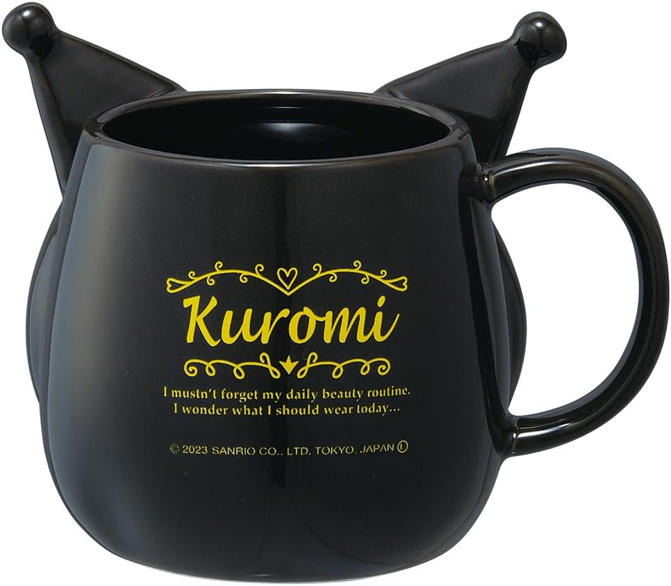 Skater CHMGD4-A Ceramic Mug, 13.8 fl oz (390 ml), Die Cut, Chromi, Sanrio