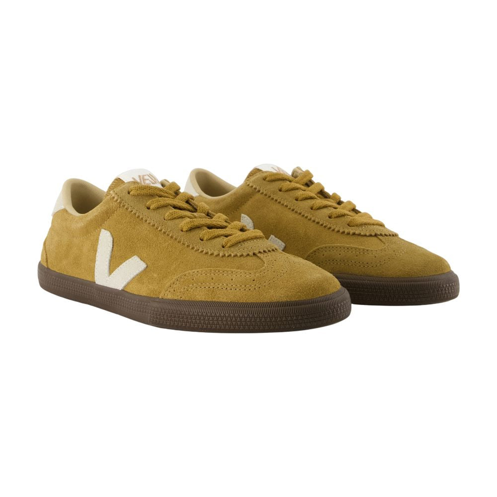 Veja ボレースニーカーveja革のカーキ - Image 3
