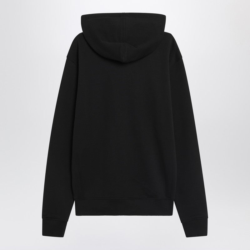 Ami Ami Paris Black Ami De Coeur Zip Up Sweatshirt - Image 3