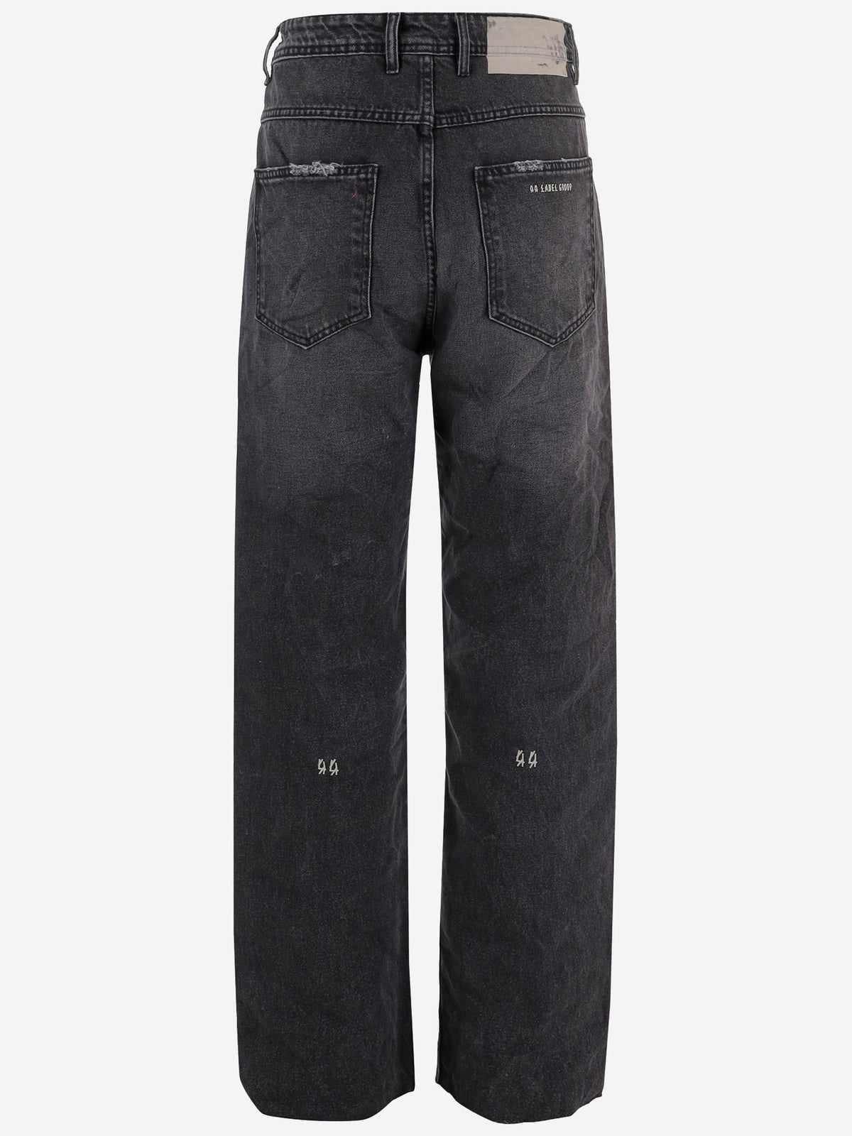 44 44 Label Group ヴィンテージディテールのコットン ジーンズ - Image 3