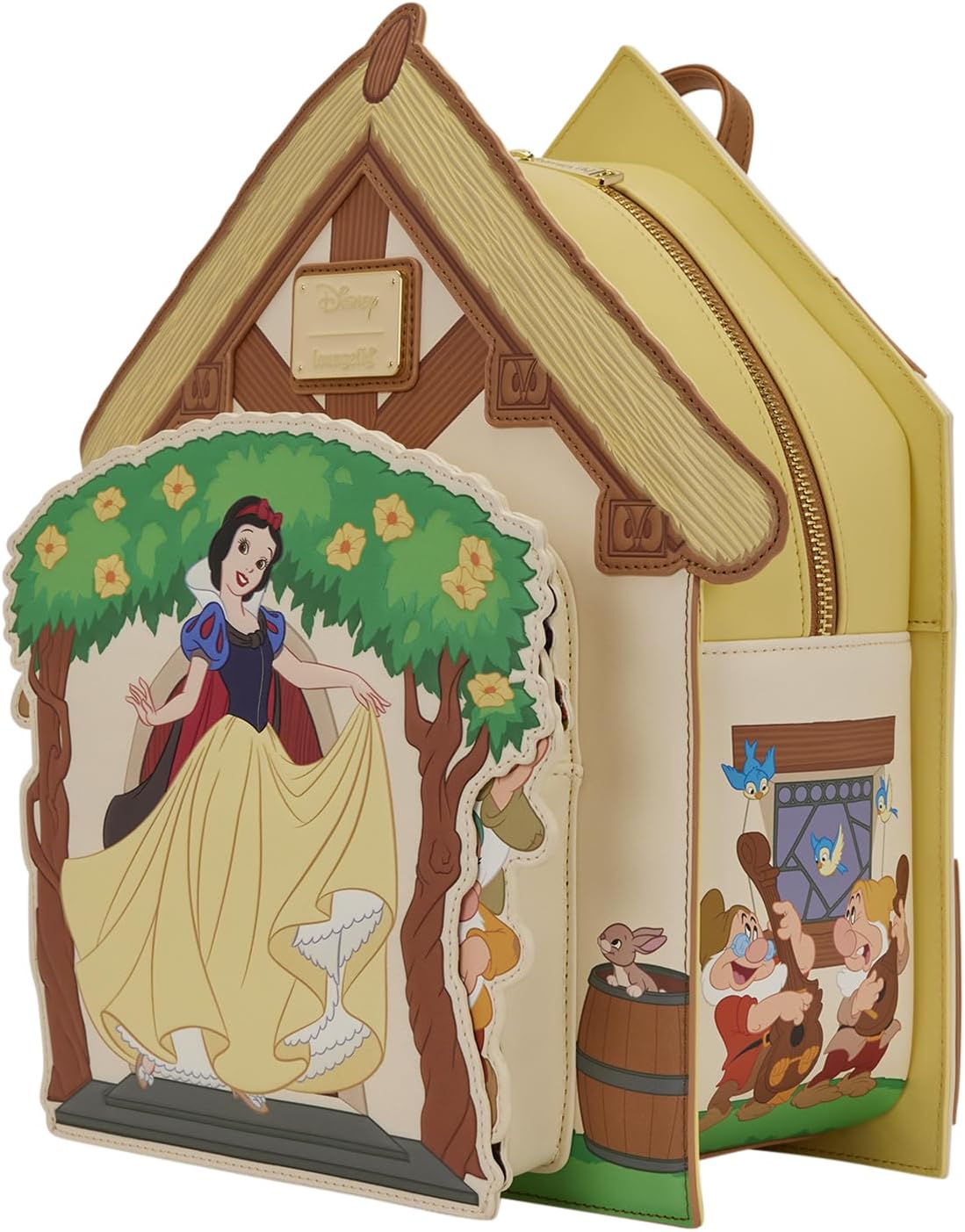 Loungefly Disney - Mini mochila blanca como la nieve