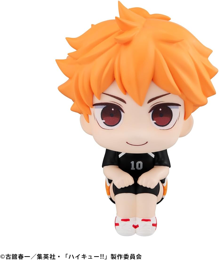 Rukappu Haikyuu!! Shoyo Hinata Uniform Ver., Approx. 4.3 inches (110 mm), PVC Pre-painted Action Figure