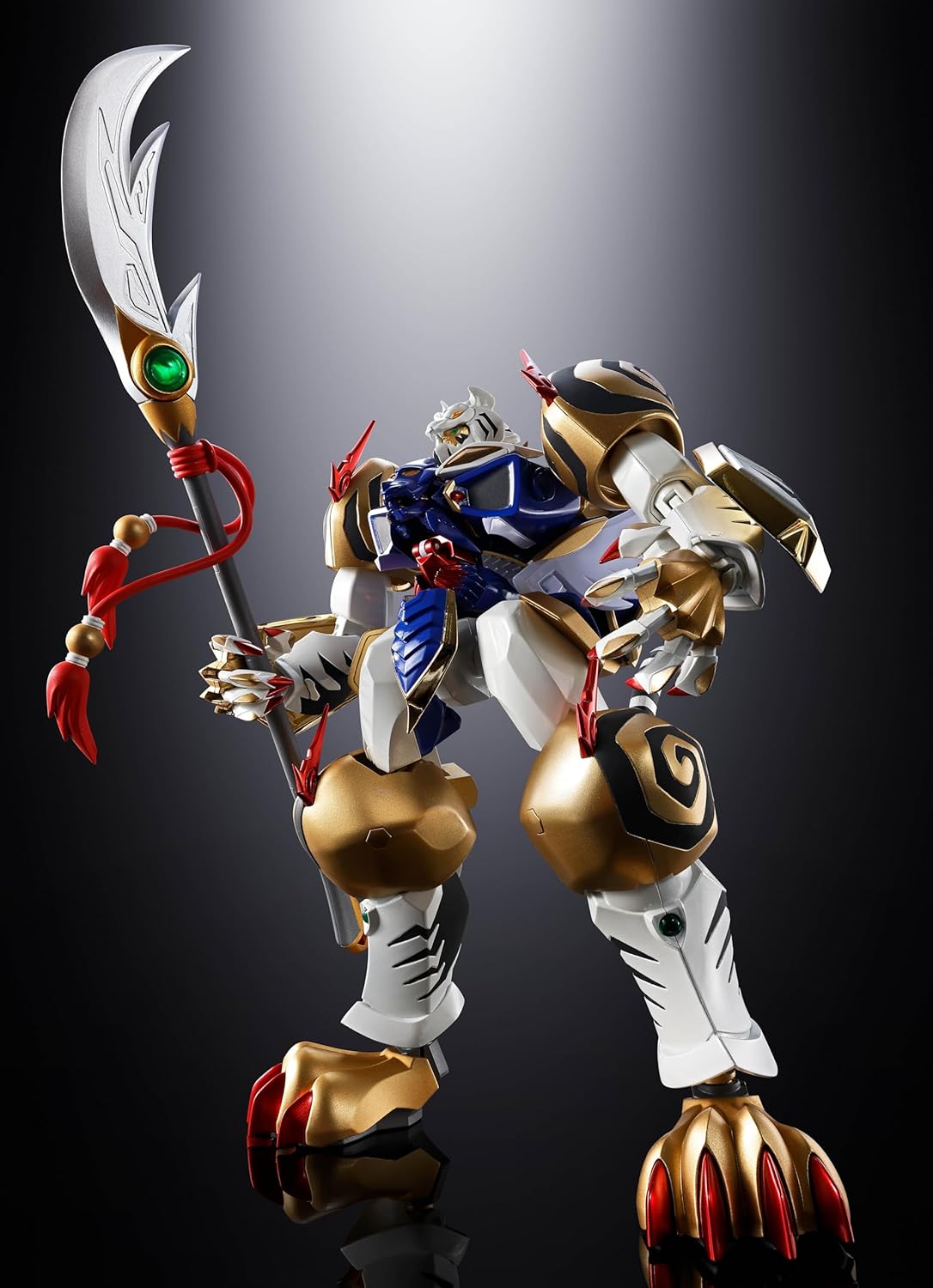 Tamashi Nations Soul of Chogokin Super Robot War OG GX-119 Ryuu-Oh, Approx. 8.3 inches (210 mm) & 7.9 inches (200 mm) Diecast, ABS & PVC Pre-painted Action Figure