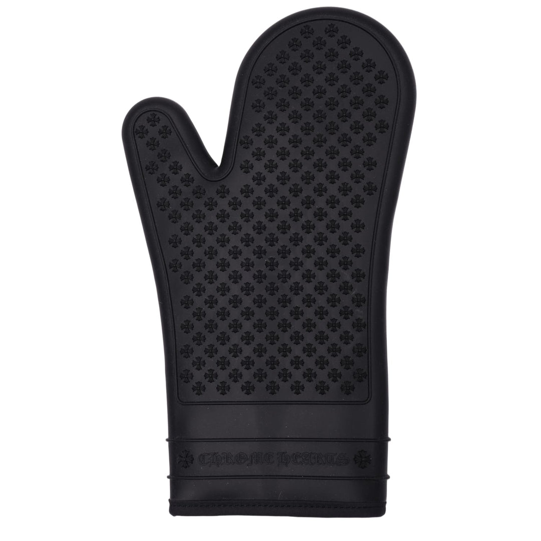 CHROME HEARTS 'PLUS LOGO RUBBER OVEN MITT AND MAT' SET