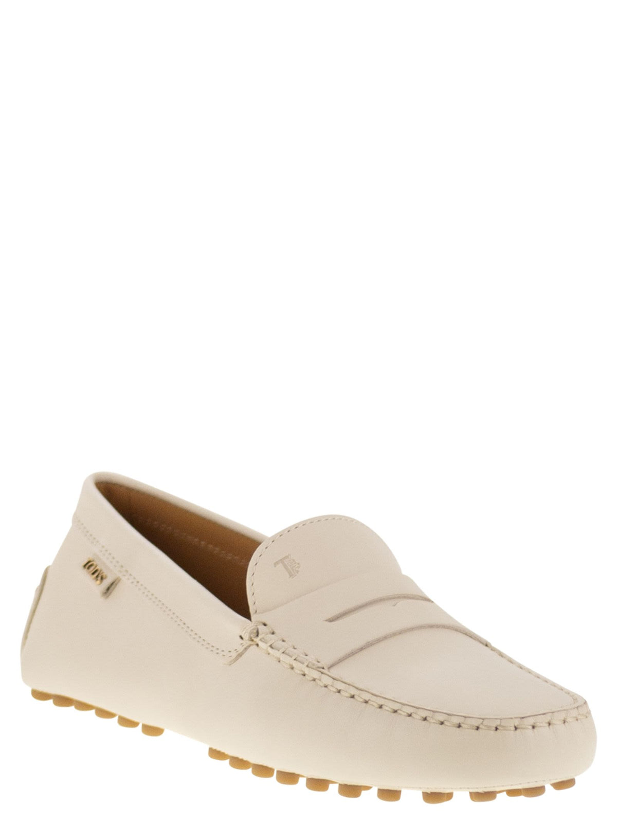 Tods トッド 'S 革のモカシンラバーソール - Image 3