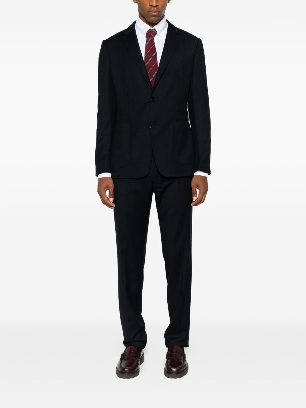 Zegna Ermenegildo Zegnaドレス青 - Image 3