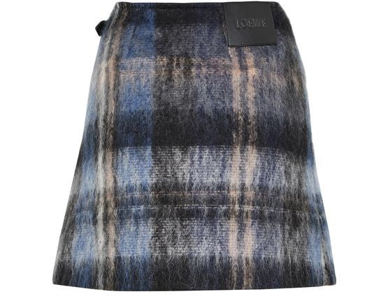 LOEWE Mohair and wool blend mini skirt - Image 3