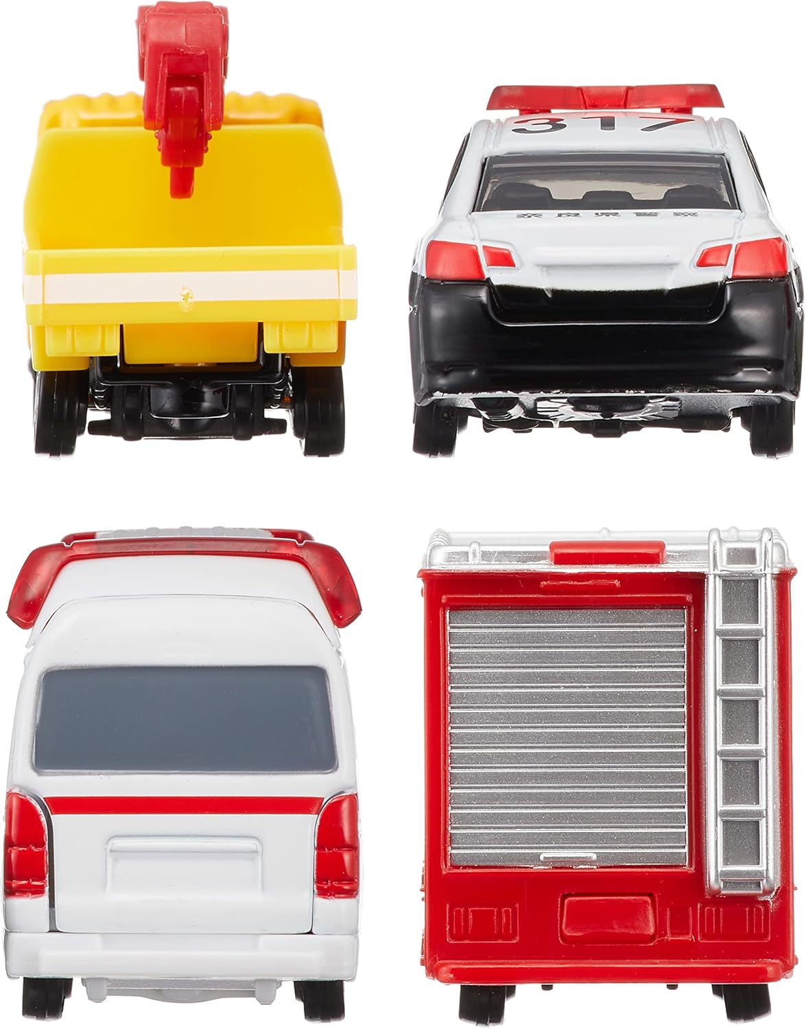 Tomica emergency vehicle set 5 (japan import)