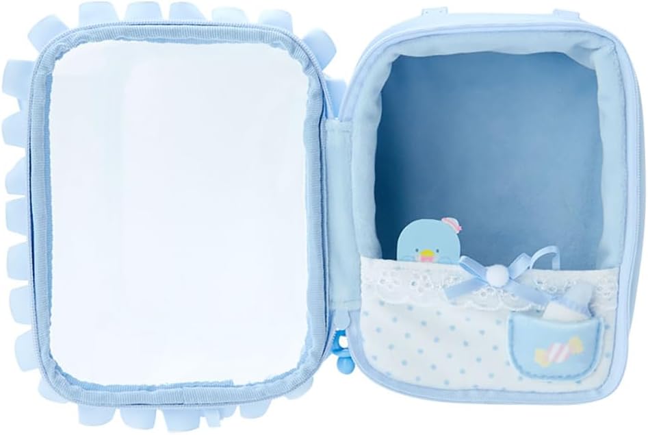 Sanrio 186104 Tuxedo Sam Plush Pouch Enjoyment Idol, Baby Taxisam, 6.1 x 4.7 x 3.5 inches (15.5 x 12 x 9 cm), Character