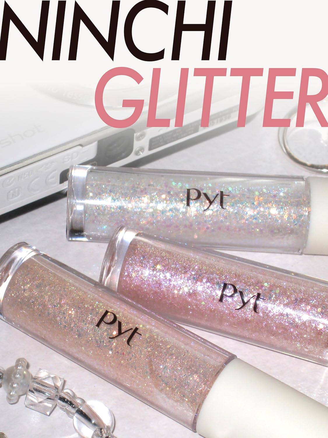 Pyt Pure Nichi Glitter (03 Shell Pink)