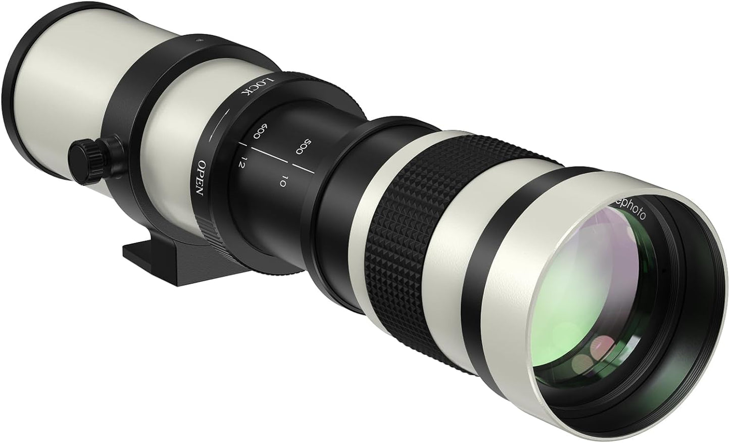 Lightdow Compatible Nikon for Nikkor Telephoto Lens 420-800mm F/8.3 Telephoto Zoom Lens + F-Mount Compatible Nikon D5500 D3300 D3200 D5300 D3400 D7200 D7500 D3500 D7500 D500 D600 0 D70 0 D800 D810