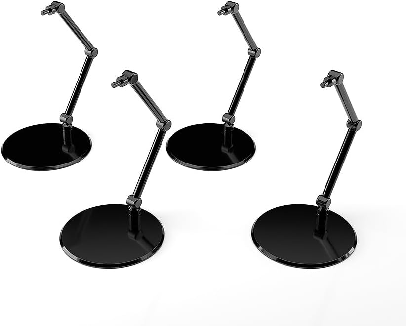 Good Smile Company The Simple Stand Mini x 4 Black (For Small & Deformed Figures) Plastic Base