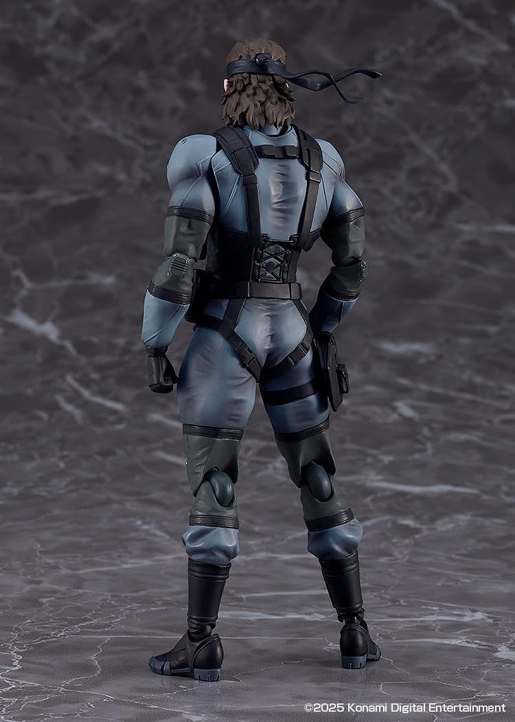 figma METAL GEAR SOLID2 SONS OF LIBERTY Solid Snake MGS2 Ver. Updated Edition, Non-Scale Plastic Pre-painted Action Figure