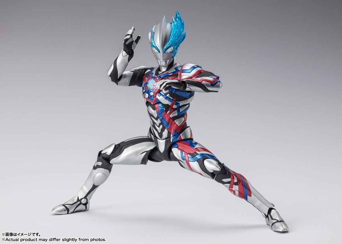BANDAI SPIRITS S.H. Figuarts Ultraman Blazer, Approx. 5.9 inches (150 mm), ABS & PVC, Pre-painted Action Figure