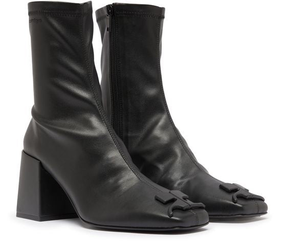 COURREGES リエディション PU アンクルブーツ - Image 3