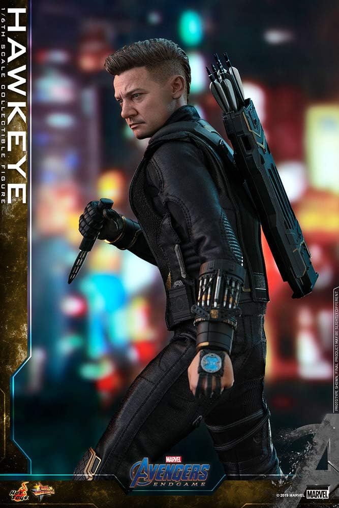 Movie Masterpiece Hawkeye Avengers End Game 1/6 Scale Figure