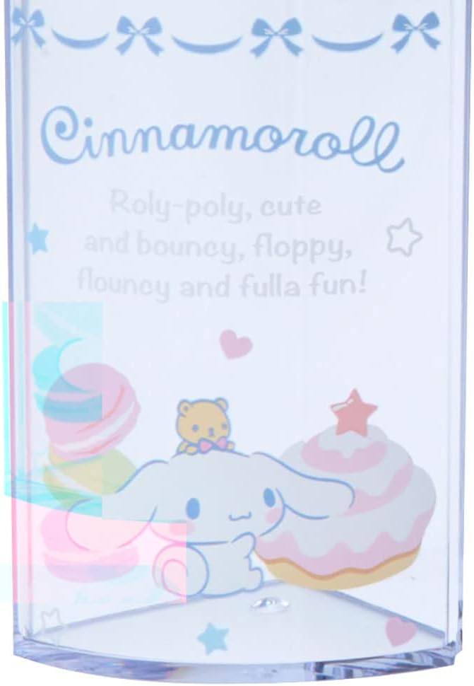 Sanrio 213161 Sanrio Pen Stand, Blue, Saxophone, Plastic, Cinnamoroll, Cinnamoroll, 360 Degree Rotation, Pen Stand, Pen Holder, Cosmetics, Makeup Brush, Tulle, Pet Character