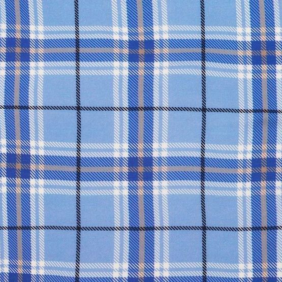 BOMPARD Mini tartan square cashmere scarf - Image 3