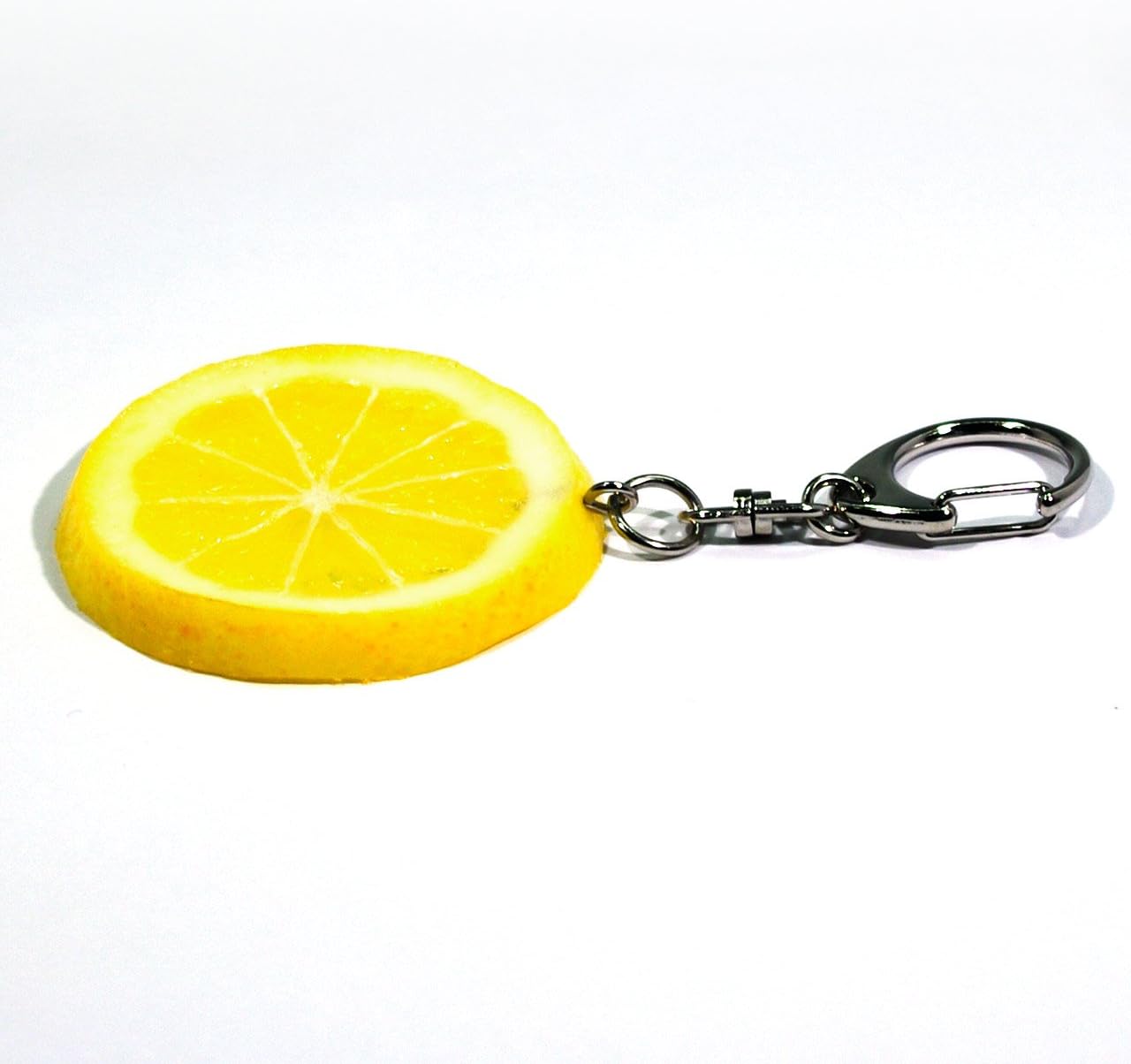 Coconut Accessories 085OK Lemon Food Sample Keychain Cute Funny Souvenir Present