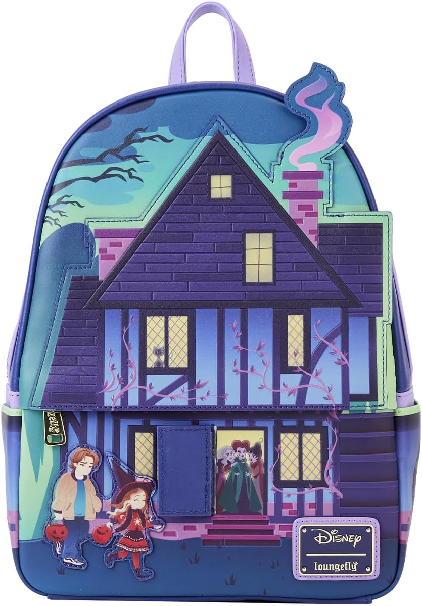Loungefly Disney Hocus Pocus Sanderson Sisters House Mini Mochila