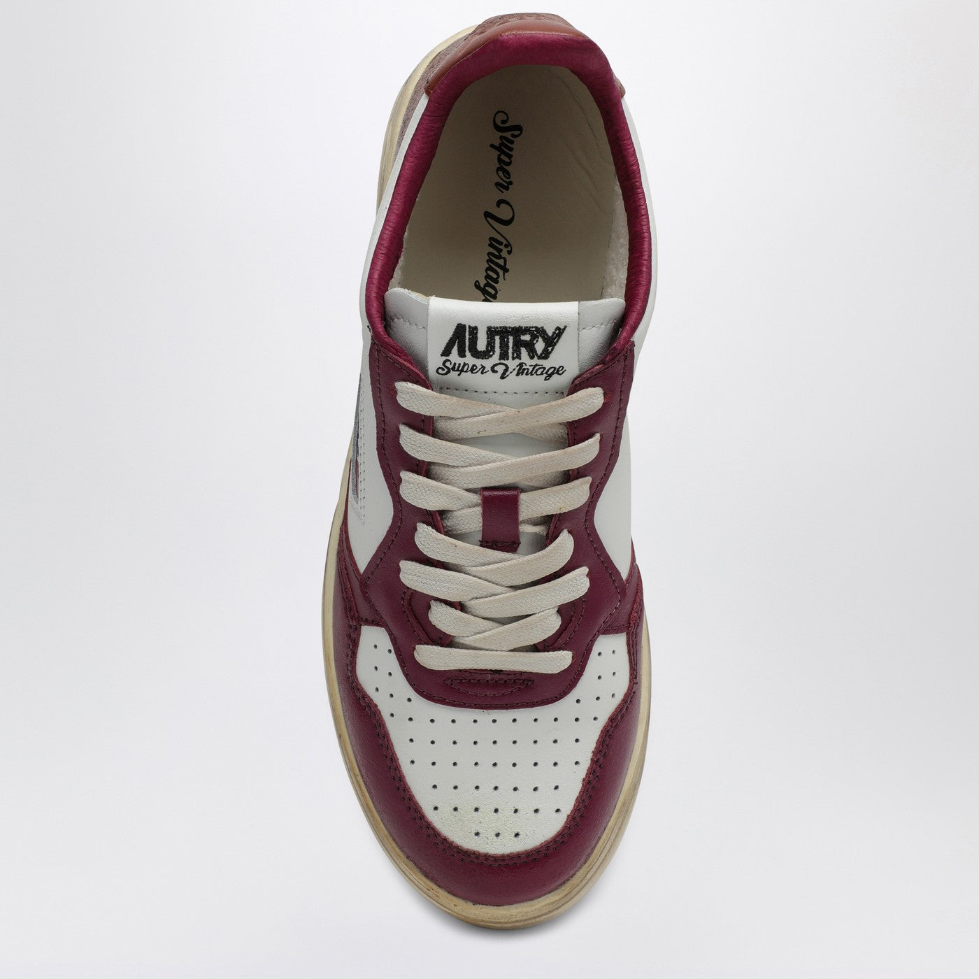 Autry Super Vintage White/Purple/Brown Sneaker - Image 3
