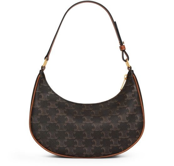 CELINE Ava bag in Triomphe canvas and calfskin - Image 3