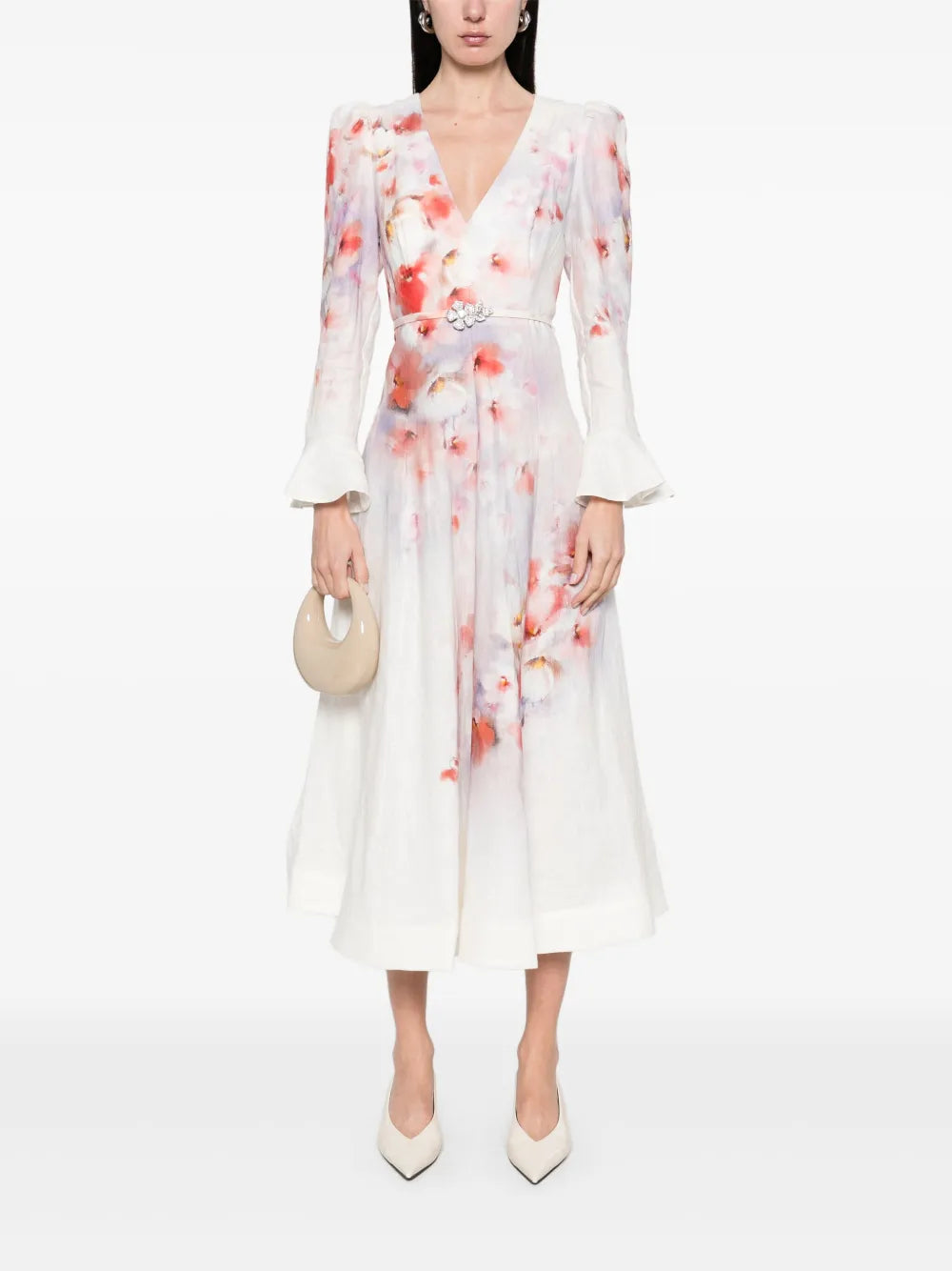 Zimmermann Zimmermann Crush Midiドレス - Image 3