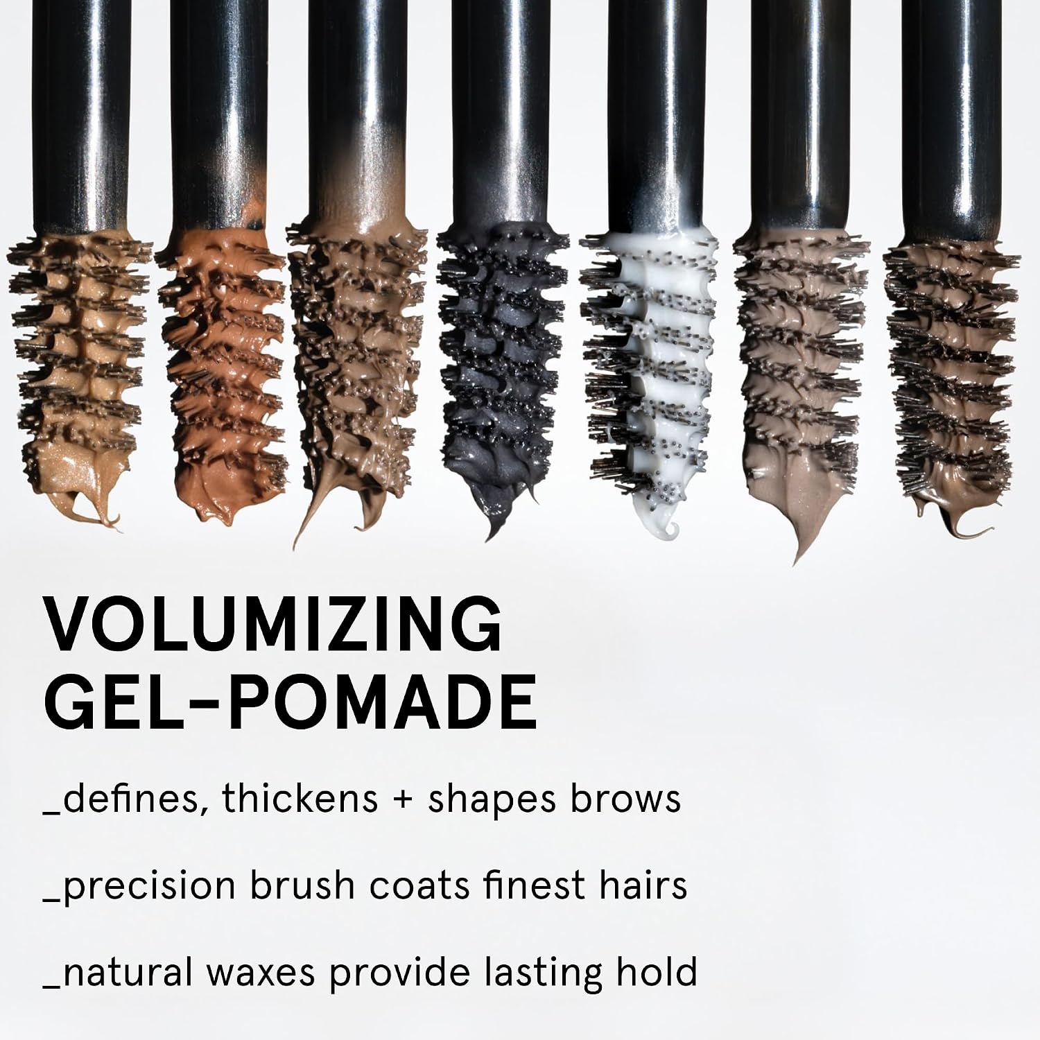 Glossier Boy Brow, Brown Eyebrow Gel & Volumizing Pomade - Creamy Tinted Brow Gel, Defines, Conditions & Thickens - Flexible Hold, No Stiffness, Beeswax & Hyaluronic Acid - Dermatologist Tested