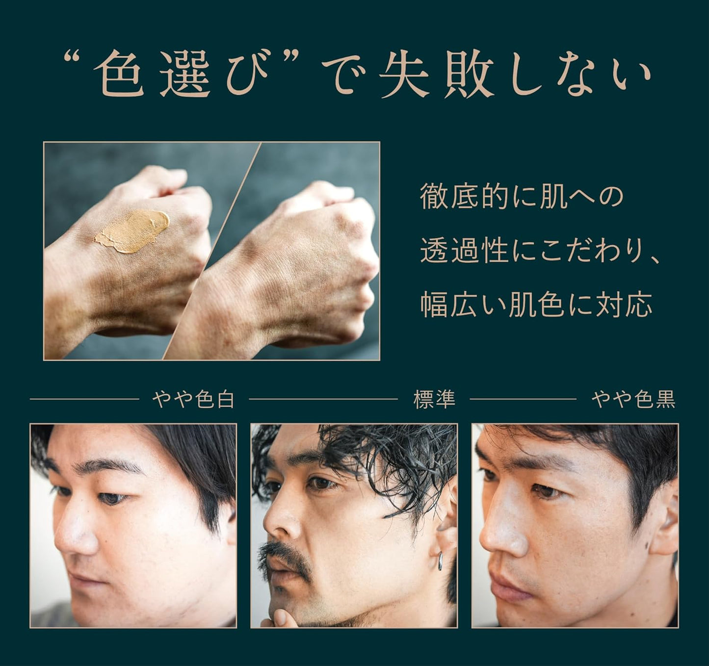 Wolg Men's Sunscreen BB Cream, For Beginners, Blue Beard, For Hiding Pores, Oily Skin, Dry Skin, Sensitive Skin, Barrel, Natural Finish, For Cleansing, For 20s and 30s