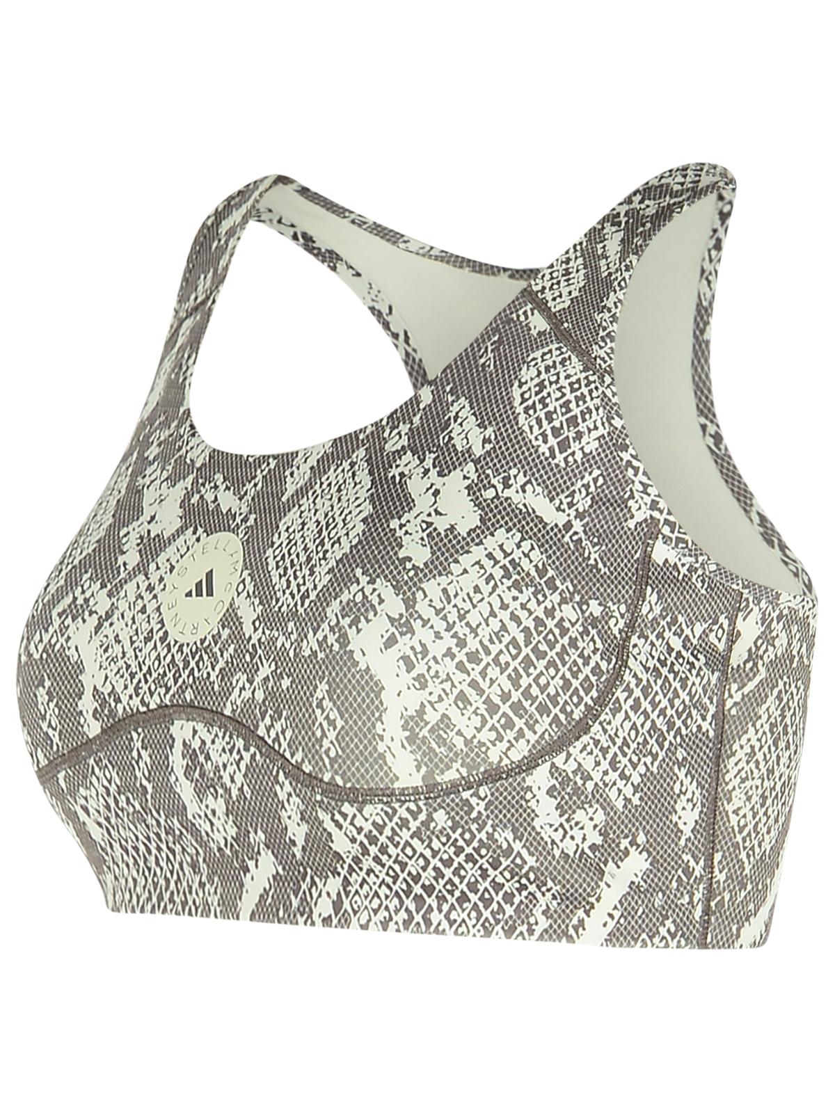 Stella ステラマッカートニースネークプリントポリエステルブレンドスポーティトップ - Image 3