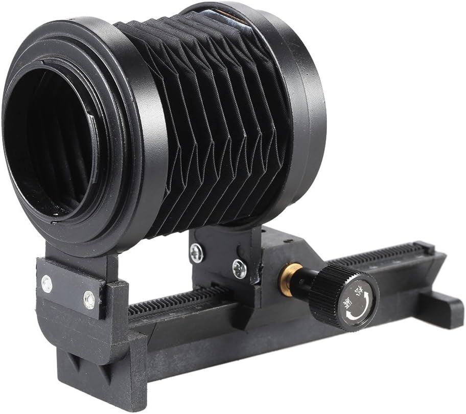 マクロ拡張ベローズ Nikon F マウント レンズ D90 D80 D60 D7100 D7000 D5300 D5200 D5100 D3300 D3100 D3000 Al 一眼レフ用