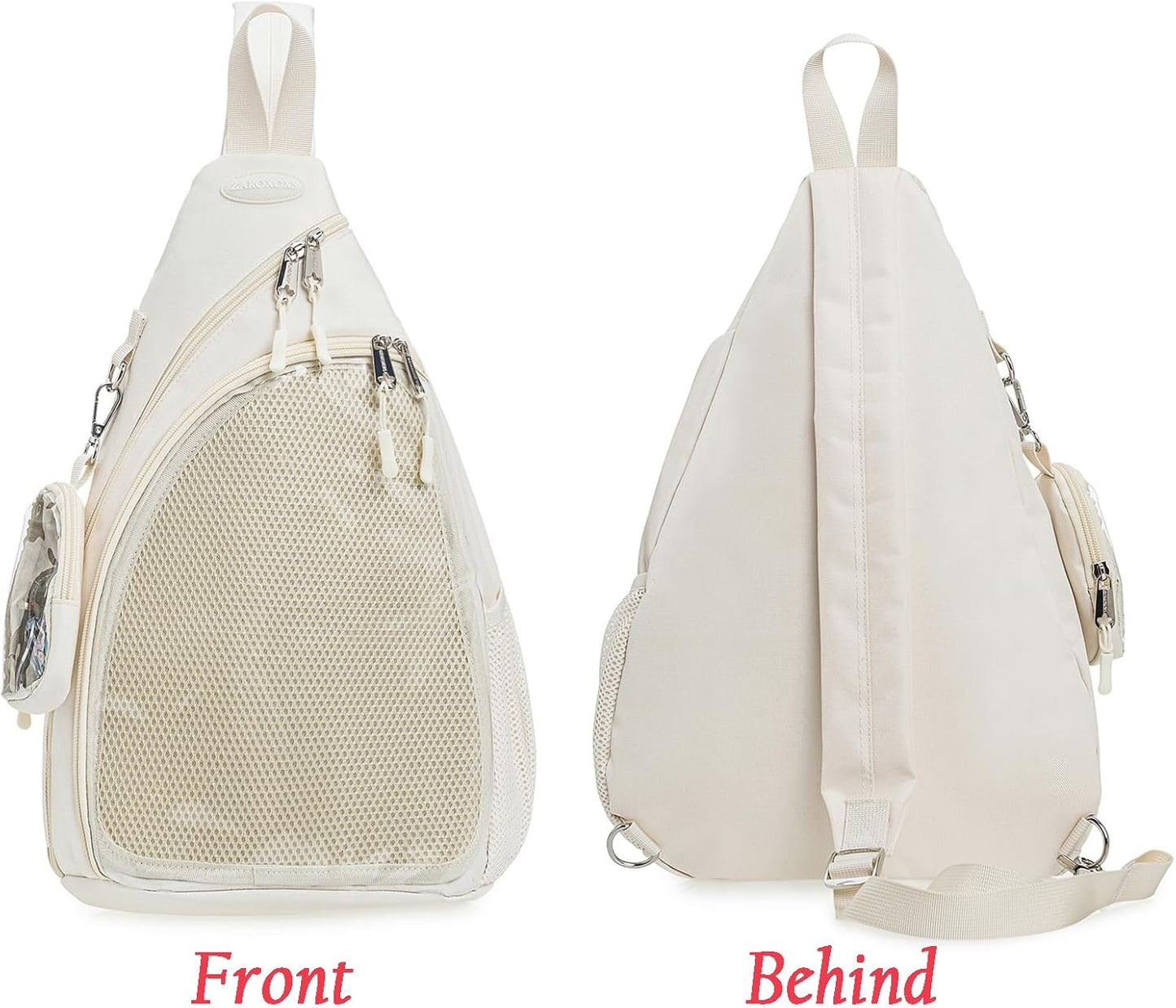 Oxford Ita Bag - Bolsa de hombro individual Mochila para senderismo | Pin Display Esmalte Pines