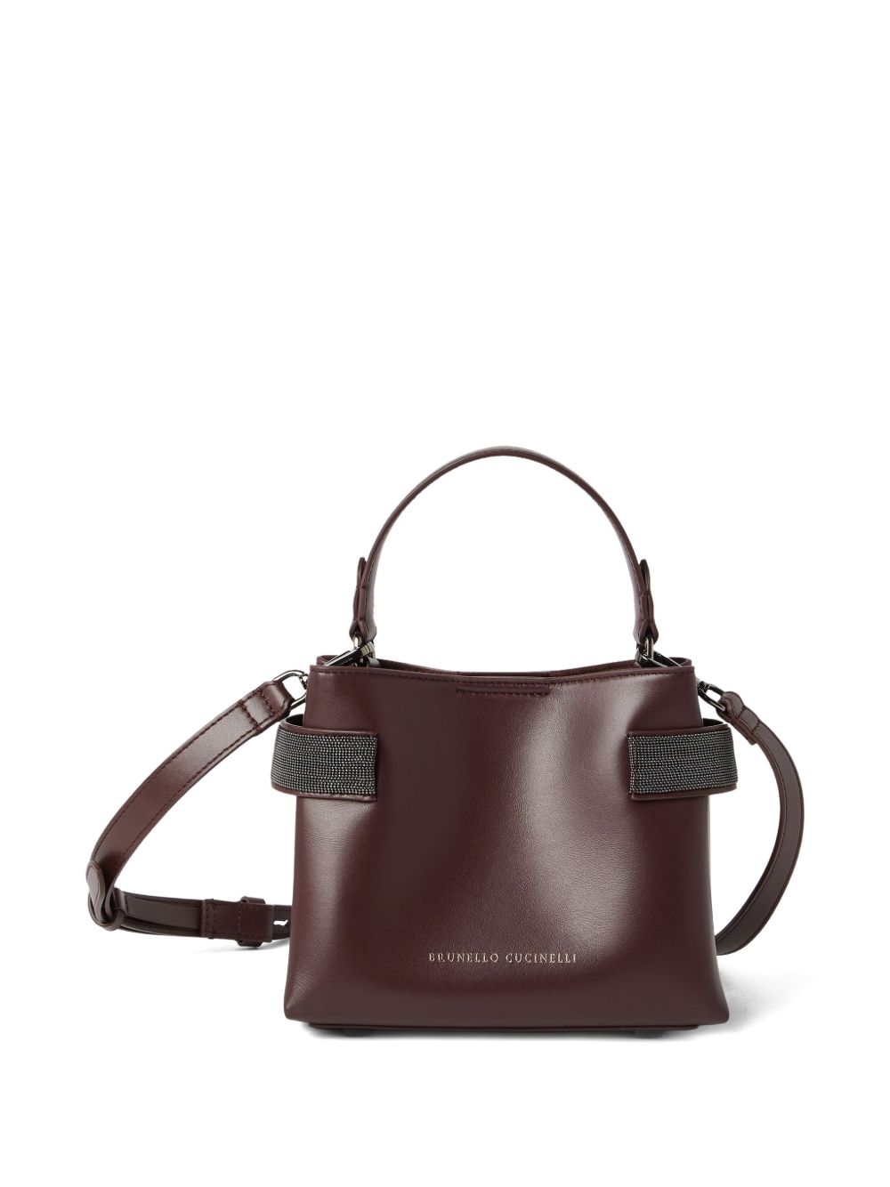 Brunello Cucinelli Essenceスモールレザーハンドバッグ - Image 3