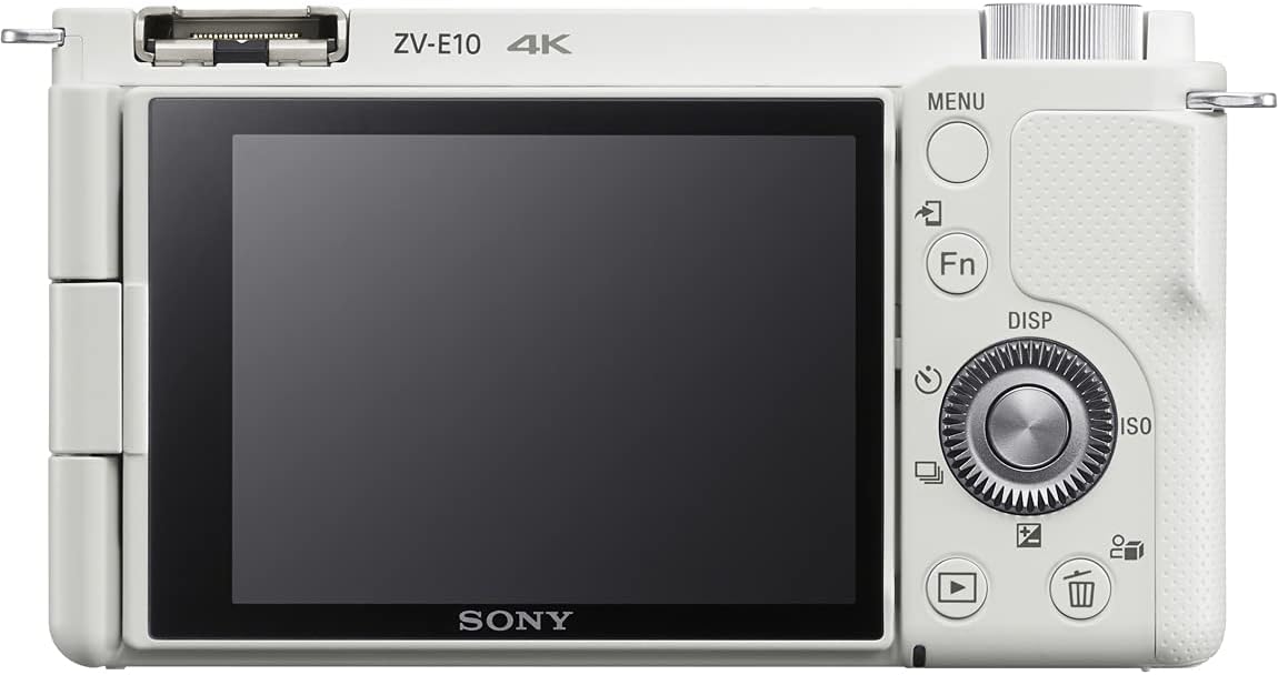 Sony ZV-E10 Mirrorless Digital Camera ZV-E10 Power Zoom Lens Kit (Included Lens: SELP16502) White ZV-E10K WQ Lens Replaceable APS-C E10K White